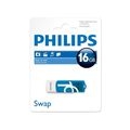 Philips USB-Stick 16GB Vivid, USB 2.0, Farbe: Blau