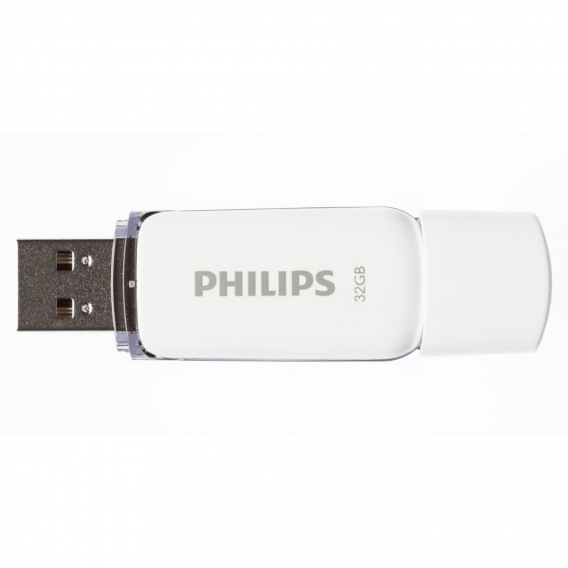 Philips USB-Stick 2.0, 32GB, Snow Edition, 3 Stück, Farbe: Grau