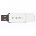 Philips USB-Stick 2.0, 32GB, Snow Edition, 3 Stück, Farbe: Grau