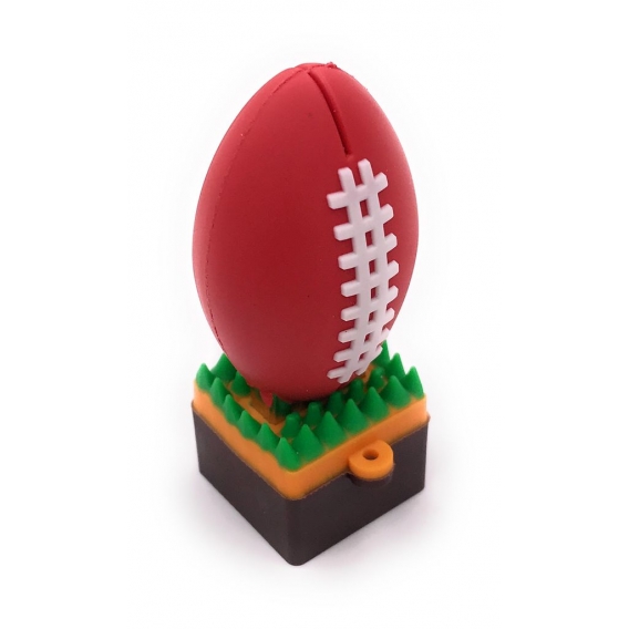 Onwomania Football Stehend Touchdown USB Stick in Alu Geschenkbox 32 GB USB 2.0