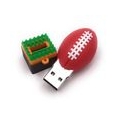 Onwomania Football Stehend Touchdown USB Stick in Alu Geschenkbox 32 GB USB 2.0