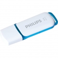 Philips USB-Stick 16GB Snow, USB 3.0, Farbe: Blau