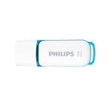 Philips USB-Stick 16GB Snow, USB 3.0, Farbe: Blau