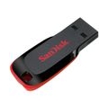 SanDisk Cruzer Blade, 32 GB, USB Typ-A, 2.0, Ohne Deckel, 2,5 g, Schwarz, Rot