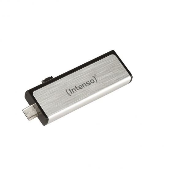 Intenso Mobile Line, 32 GB, USB Typ-A, 2.0, 20 MB/s, Dia, Silber