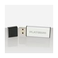 Platinum ALU USB-Stick 32 GB USB 3.0 USB-Flash-Laufwerk - moderner Speicher-Stick aus Aluminium - inkl. Schutzkappe in schwarz