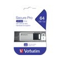 VERBATIM USB 3.0 Drive 64GB Secure Pro