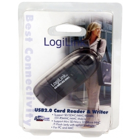 More about LogiLink USB 2.0 Mini Card Reader für SD/MMC anthrazit