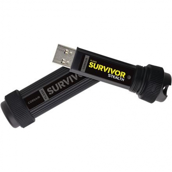 Corsair Flash Survivor Stealth - USB-Flash-Laufwerk - 128 GB