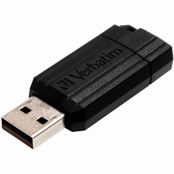 Verbatim USB 32GB 8/11 PStripe black