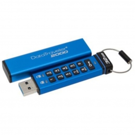 More about Kingston DataTraveler 2000 4GB - 4 GB - USB Typ-A - 3.2 Gen 1 (3.1 Gen 1) - Schutzhülle - Passwortschutz - Blau