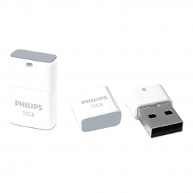 More about Philips USB-Stick 32GB Pico, USB 2.0, Farbe: Grau