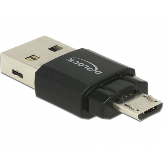 Delock Card Reader OTG USB microSD für Smartphones