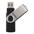 Hama Rotate USB 2.0 32GB, 32 GB, USB Typ-A, 2.0, Drehring, Schwarz