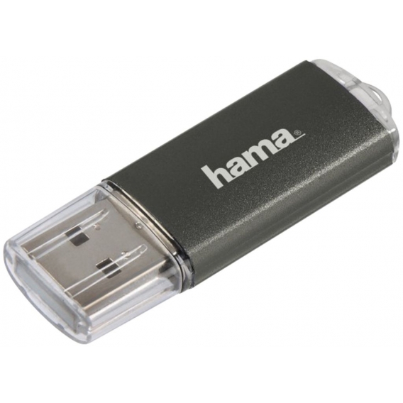 hama USB 2.0 Speicherstick FlashPen "Laeta" 16 GB grau