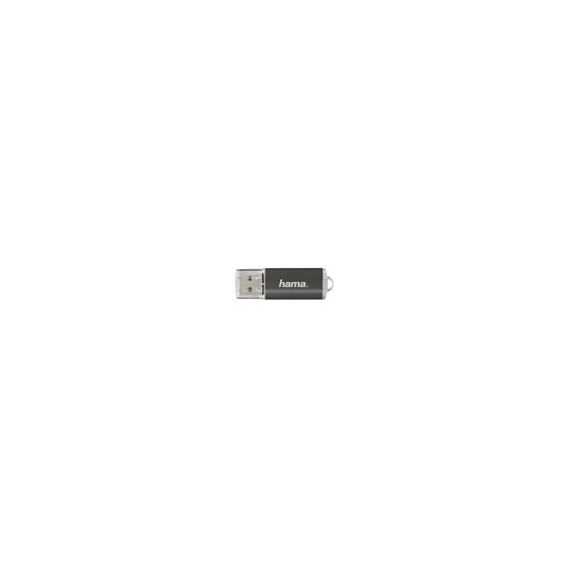 hama USB 2.0 Speicherstick FlashPen "Laeta" 16 GB grau