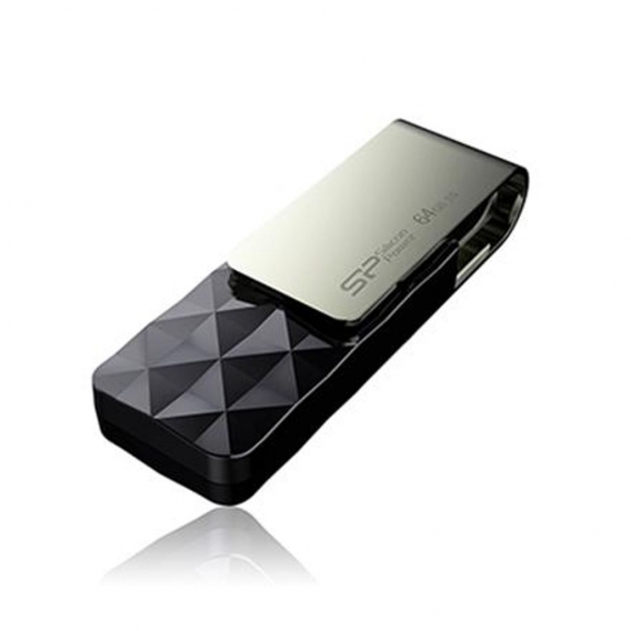 Silicon Power Blaze B30 16 GB, USB 3.0, Schwarz