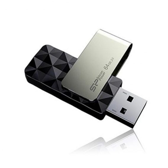 Silicon Power Blaze B30 16 GB, USB 3.0, Schwarz