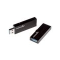 Poppstar Brush USB 3.0 Stick, 32 GB, aus gebürstetem Aluminium