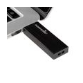 Poppstar Brush USB 3.0 Stick, 32 GB, aus gebürstetem Aluminium