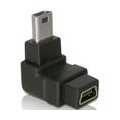 Delock Adapter USB-B mini 5pin Stecker/Buchse 90°gewinkelt