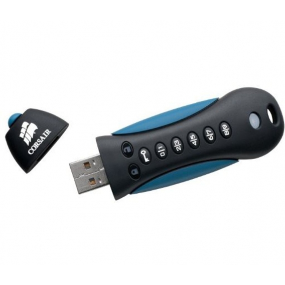 Corsair Flash Padlock 2 - USB-Flash-Laufwerk - verschlüsselt - 8 GB - USB 2.0