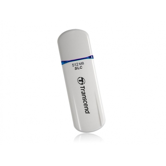 Transcend JetFlash elite 170 - 0,512 GB - USB Typ-A - 2.0 - 16 MB/s - Kappe - Weiß