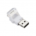 Toshiba TransMemory-EX U382 - USB-Flash-Laufwerk - 32 GB - USB 3.0/USB Typ C - wei?