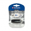 Verbatim USB 8GB 9/40 V3 USB 3.0 black