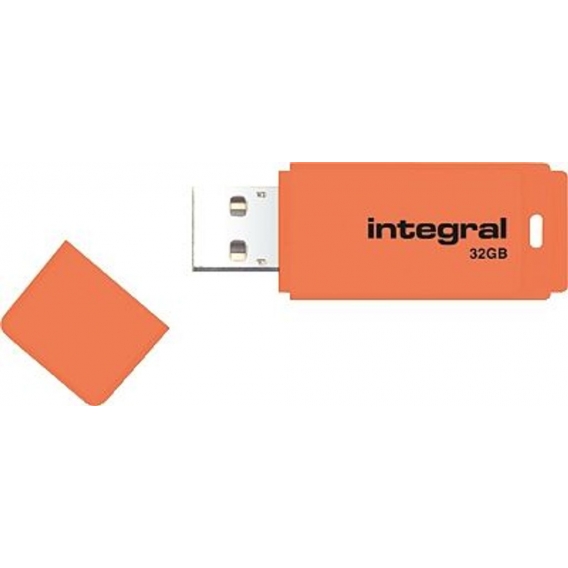 integral™ USB-Stick Neon 32GB neon orange