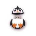 Onwomania Pinguin Flach Ründlich niedlich USB Stick in Alu Geschenkbox 8 GB USB 3.0