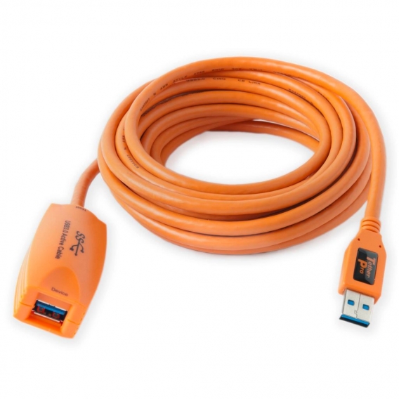 Tether Tools TetherPro USB 3.0 Active Extension 5m orange