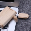 Holzkiste 4GB 8GB 16GB 32GB 64GB Mini U Disk USB Flash Drive Memory Stick Geschenk 32G 32G