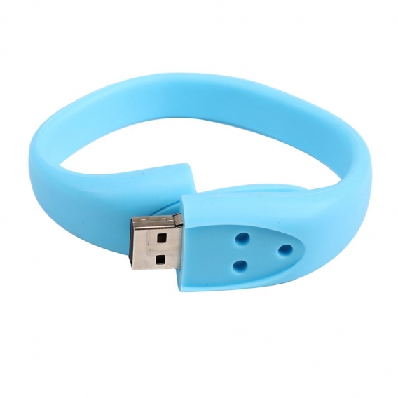 256MB/512MB/1G/2G/4G/8G/16G/32G/64G Armband USB Flash Pen Drive Speicher U Disk Blau 1g