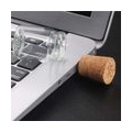 Kreative Glas-Wunschflasche Hochgeschwindigkeits-USB-Flash-Laufwerk Memory Stick U-Disk 1g 1g