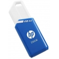 PNY HPFD755W-256, 256 GB, USB Typ-A, 3.2 Gen 1 (3.1 Gen 1), 75 MB/s, Dia, Blau, Weiß