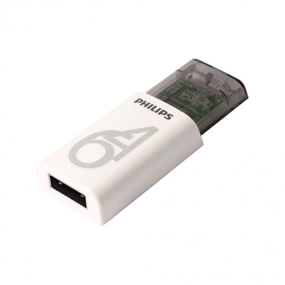 Philips 64 GB USB-Stick Eject Edition USB 2.0 Laufwerk mit LED-Statusanzeige