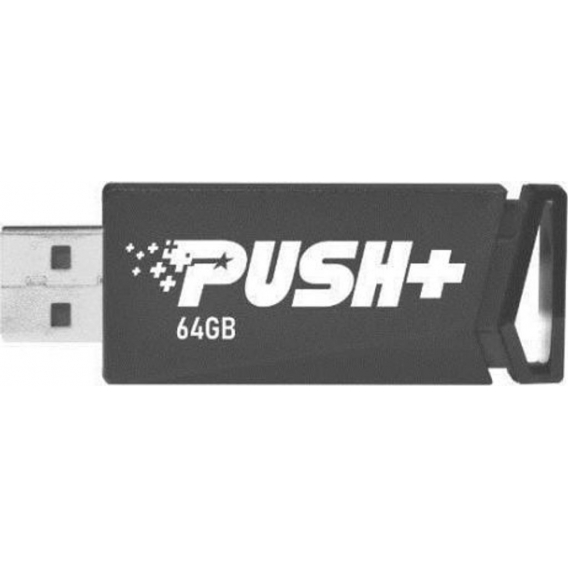 Patriot Push+ Flash-Laufwerk, 64 GB (PSF64GPSHB32U)