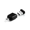 Verbatim USB 32GB 3/10 NANO OTG +1mAd black