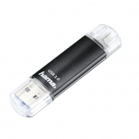 More about Hama USB-Stick "Laeta Twin", USB 3.0, 256GB, 40MB/s, Schwarz Hama