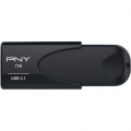 PNY Attache 4 3.1 - 1000 GB - USB Typ-A - 3.2 Gen 1 (3.1 Gen 1) - 80 MB/s - Dia - Schwarz PNY