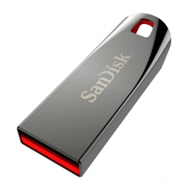 More about Sandisk 32GB Cruzer Force, 32 GB, USB 2.0, 128-bit AES, Slide, Chrom, 0 - 45 °C