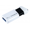 Integral 64GB USB3.0 DRIVE TURBO WHITE UP TO R-400 W-80 MBS, 64 GB, USB Typ-A, 3.2 Gen 1 (3.1 Gen 1), 400 MB/s, Dia, Weiß