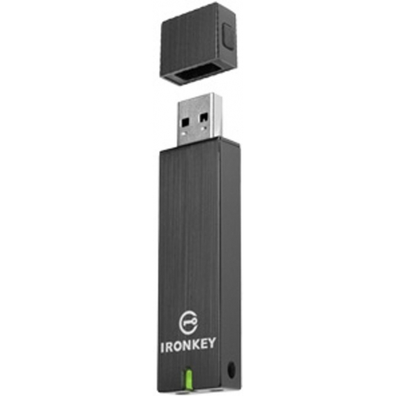 IronKey By Imation 8GB D200 MLC Basic, 8 GB, USB 2.0, 25 MB/s, 75 mm, 19 mm, 9 mm