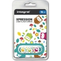 Integral Xpression Eulen USB-Flash-Laufwerk, 16 GB (INFD16GBXPROWLS)