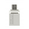 Transcend USB Stick JetFlash 880 |  USB OTG | 32GB | Silber