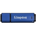 Kingston Technology DataTraveler Vault Privacy 3.0 16GB USB Flash Drive USB Type-A 3 2 Gen 1 (3 1 Gen 1) Blue