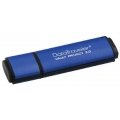 Kingston Technology DataTraveler Vault Privacy 3.0 16GB USB Flash Drive USB Type-A 3 2 Gen 1 (3 1 Gen 1) Blue