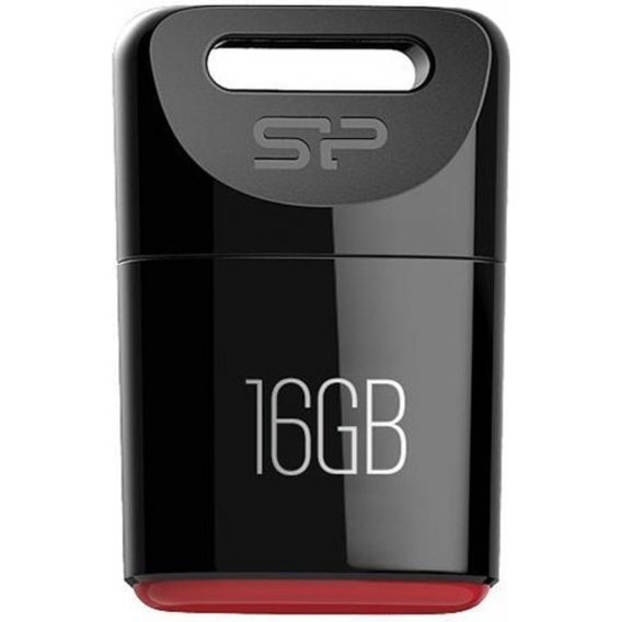 Silicon Power Touch T06 16 GB, USB 2.0, Schwarz