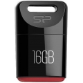 Silicon Power Touch T06 16 GB, USB 2.0, Schwarz